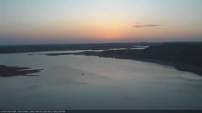 Lake Travis webcam, May 21, 2025 8:25 PM CT