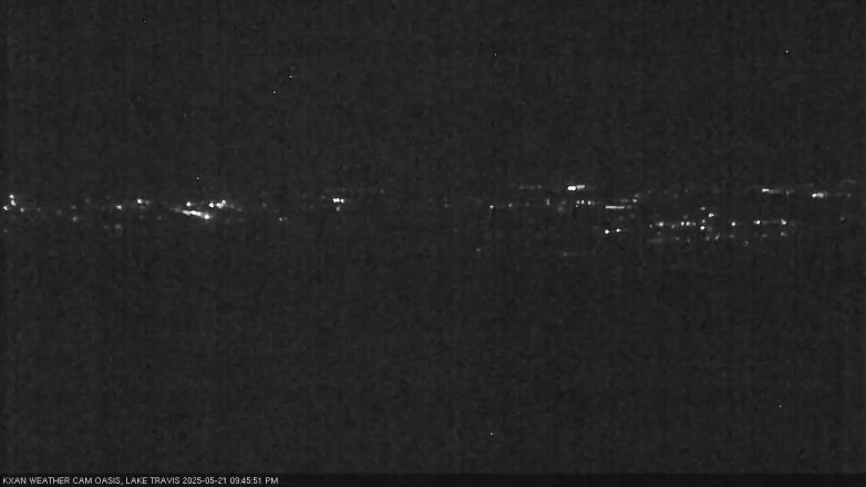 Lake Travis webcam, May 21, 2025 9:45 PM CT