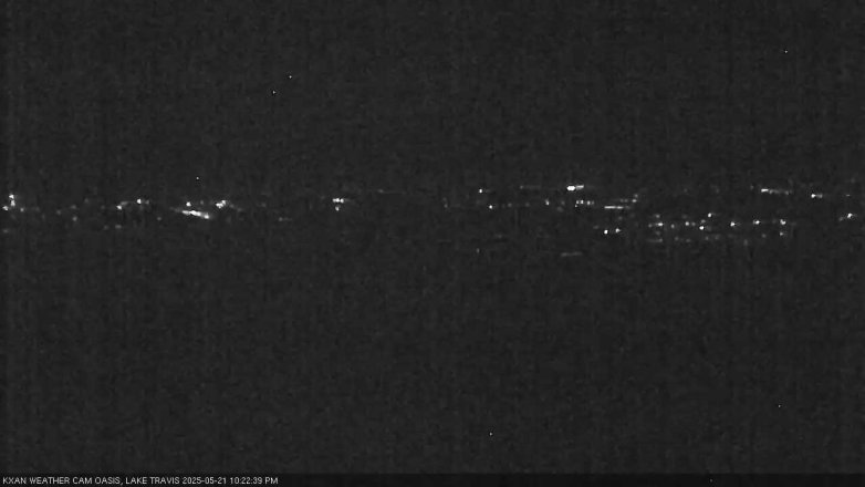 Lake Travis webcam, May 21, 2025 10:25 PM CT