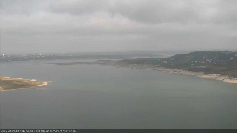 Lake Travis webcam, May 22, 2025 9:25 AM CT