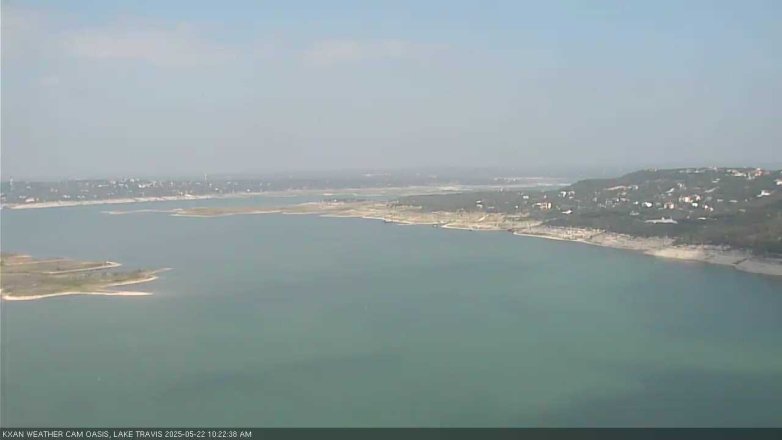Lake Travis webcam, May 22, 2025 10:25 AM CT