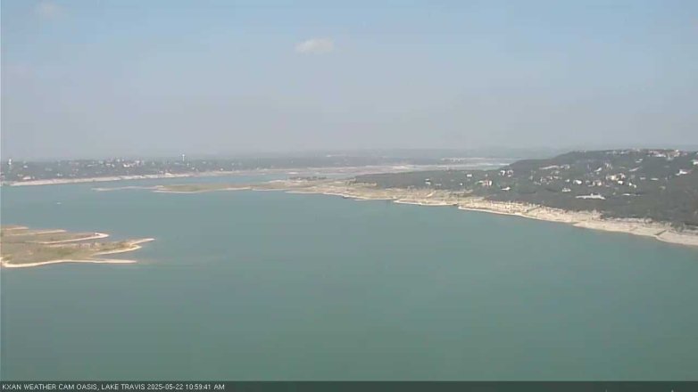 Lake Travis webcam, May 22, 2025 11:00 AM CT