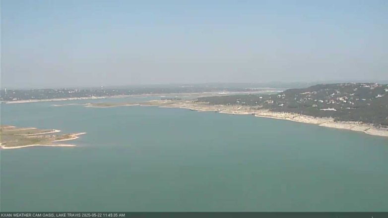 Lake Travis webcam, May 22, 2025 11:45 AM CT