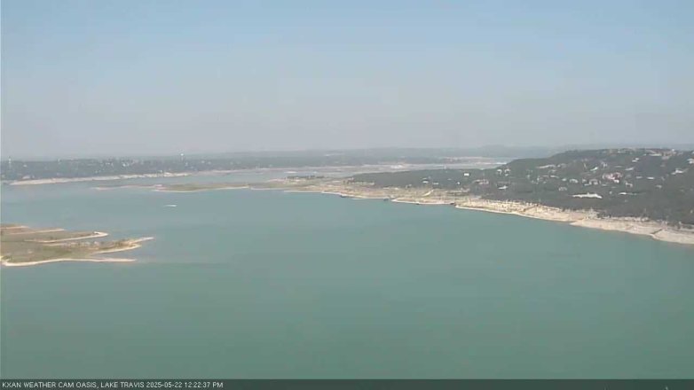 Lake Travis webcam, May 22, 2025 12:25 PM CT