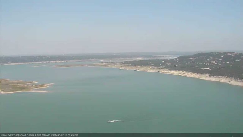Lake Travis webcam, May 22, 2025 1:00 PM CT