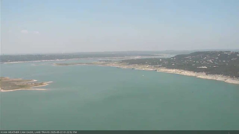 Lake Travis webcam, May 22, 2025 1:25 PM CT