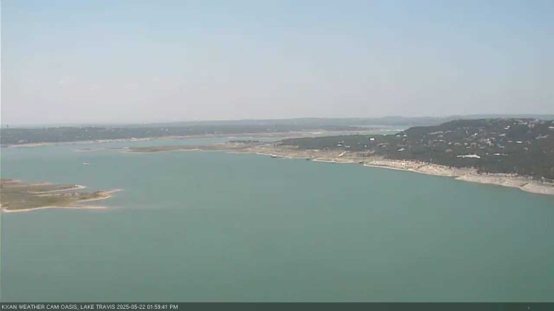 Lake Travis webcam, May 22, 2025 2:00 PM CT