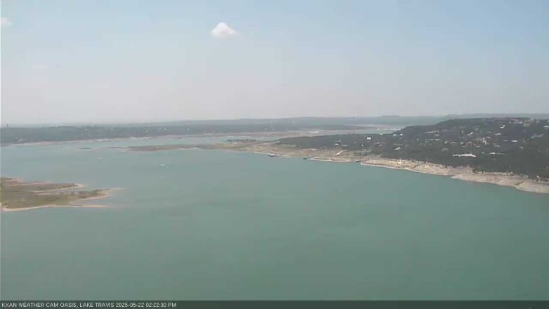 Lake Travis webcam, May 22, 2025 2:25 PM CT
