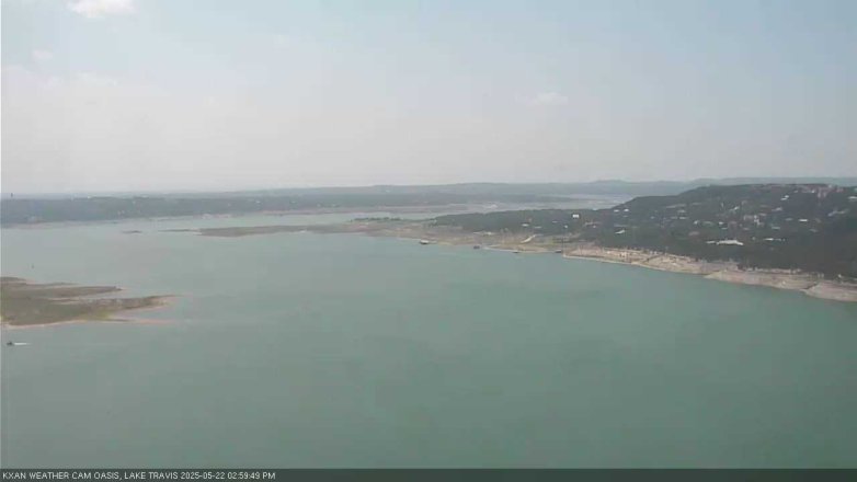 Lake Travis webcam, May 22, 2025 3:00 PM CT
