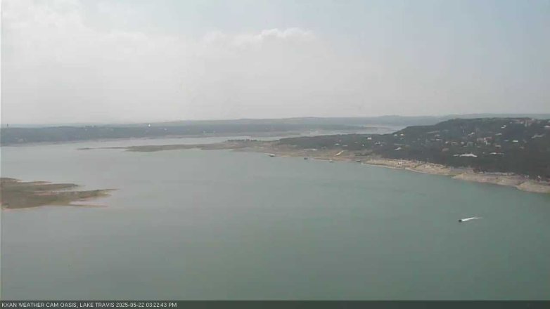 Lake Travis webcam, May 22, 2025 3:25 PM CT