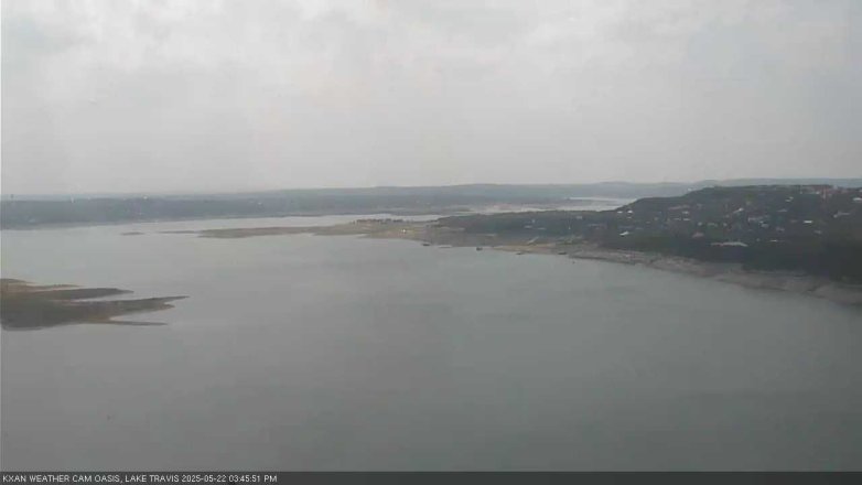 Lake Travis webcam, May 22, 2025 3:45 PM CT