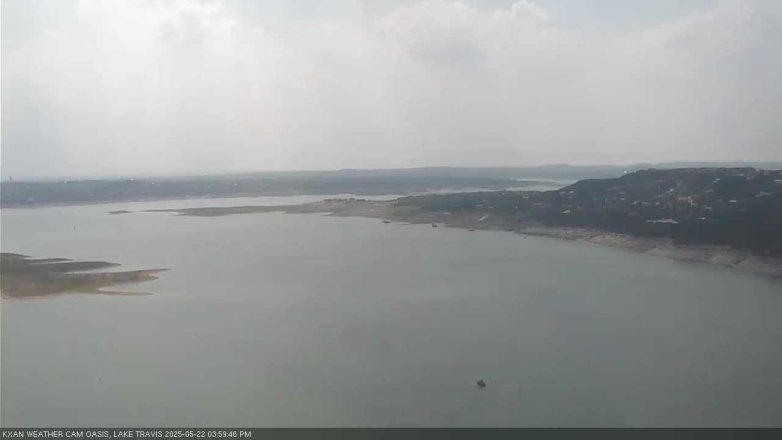 Lake Travis webcam, May 22, 2025 4:00 PM CT