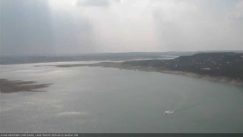Lake Travis webcam, May 22, 2025 4:45 PM CT