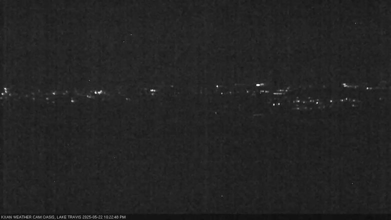 Lake Travis webcam, May 22, 2025 10:25 PM CT