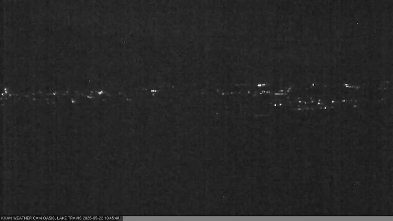 Lake Travis webcam, May 22, 2025 10:45 PM CT