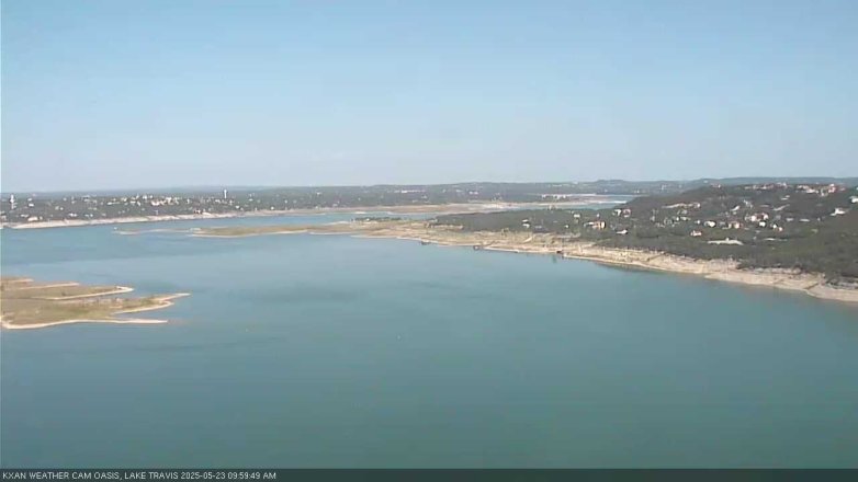 Lake Travis webcam, May 23, 2025 10:00 AM CT
