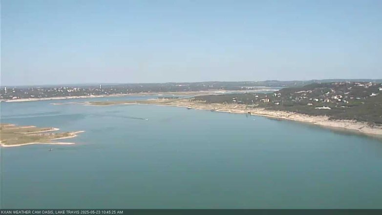 Lake Travis webcam, May 23, 2025 10:45 AM CT