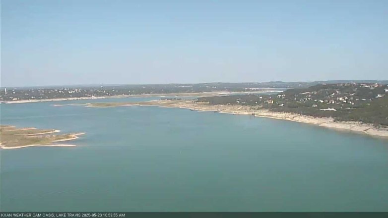 Lake Travis webcam, May 23, 2025 11:00 AM CT