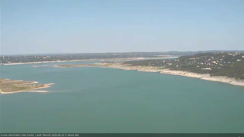 Lake Travis webcam, May 23, 2025 11:45 AM CT