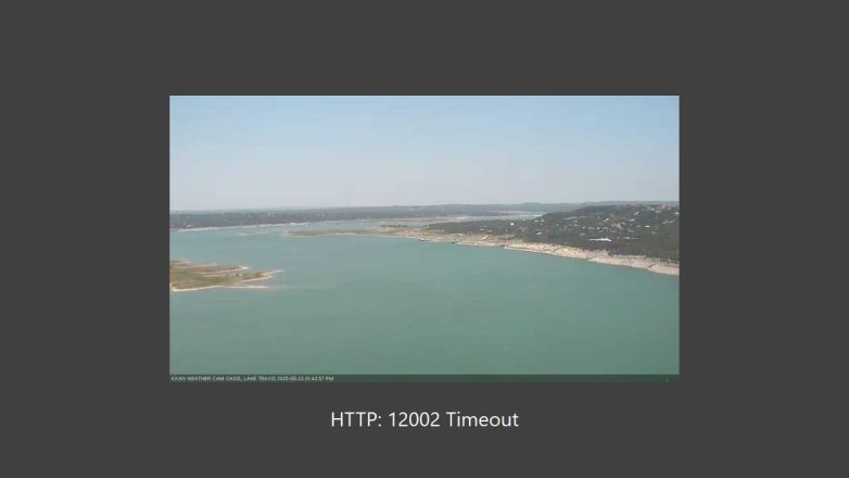 Lake Travis webcam, May 23, 2025 1:45 PM CT