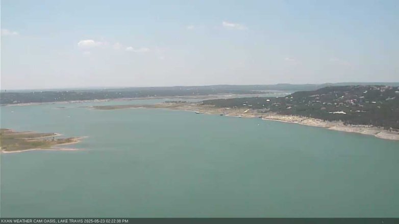 Lake Travis webcam, May 23, 2025 2:25 PM CT