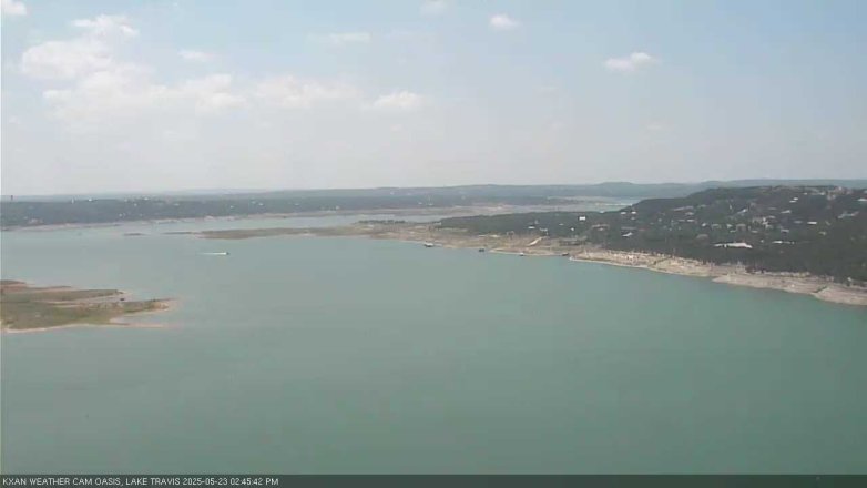 Lake Travis webcam, May 23, 2025 2:45 PM CT