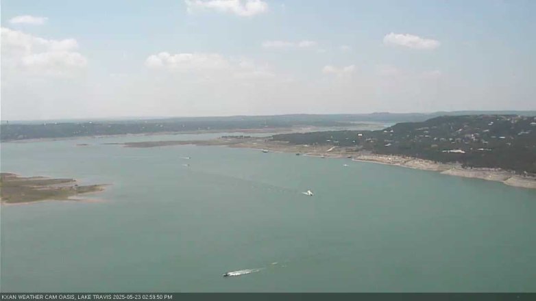 Lake Travis webcam, May 23, 2025 3:00 PM CT