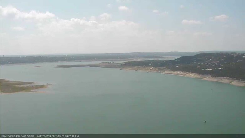 Lake Travis webcam, May 23, 2025 3:25 PM CT