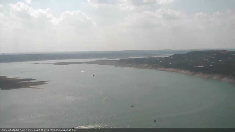 Lake Travis webcam, May 23, 2025 4:45 PM CT