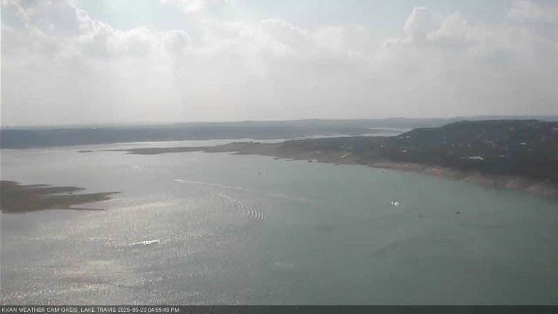 Lake Travis webcam, May 23, 2025 5:00 PM CT