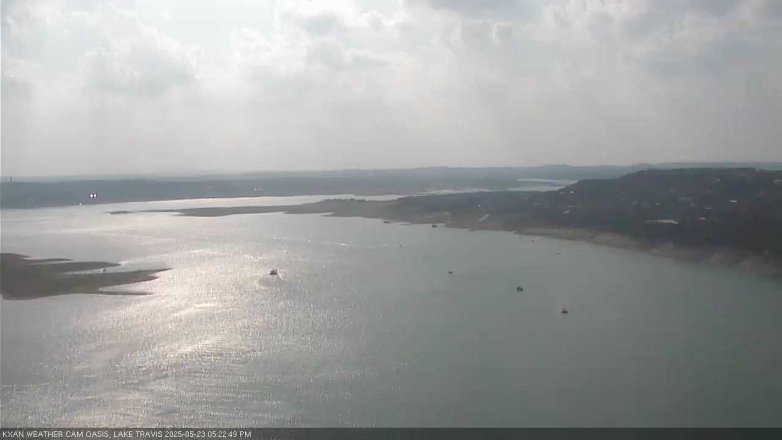 Lake Travis webcam, May 23, 2025 5:25 PM CT
