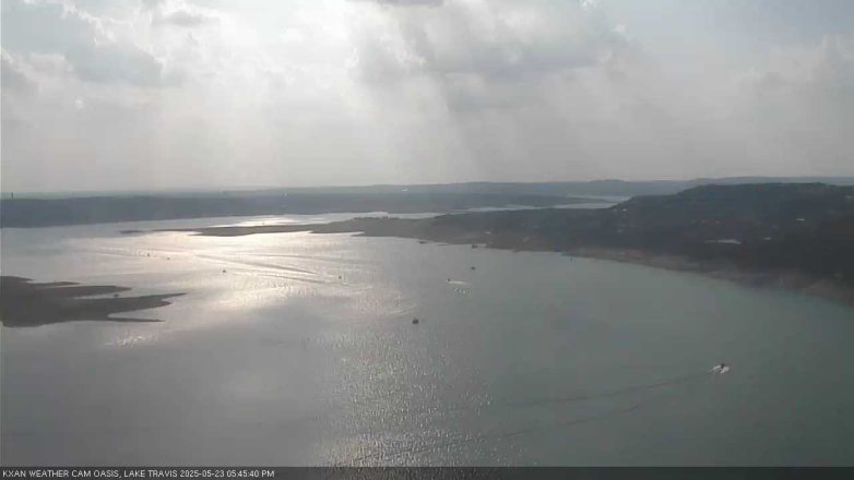 Lake Travis webcam, May 23, 2025 5:45 PM CT