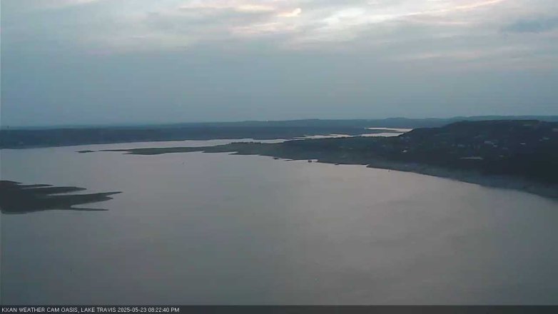 Lake Travis webcam, May 23, 2025 8:25 PM CT