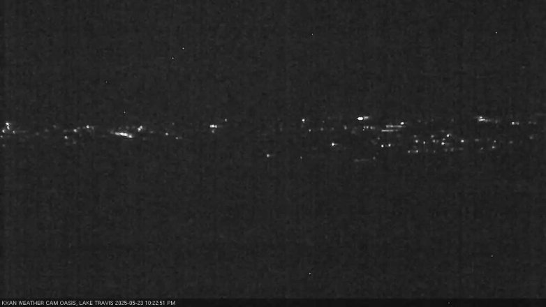 Lake Travis webcam, May 23, 2025 10:25 PM CT