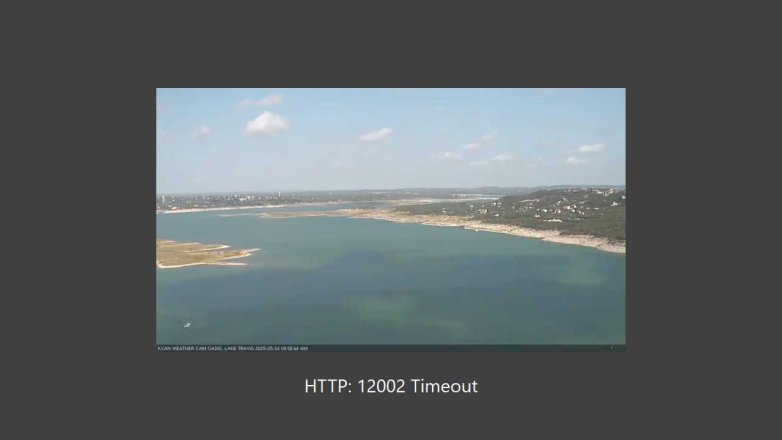 Lake Travis webcam, May 24, 2025 10:00 AM CT