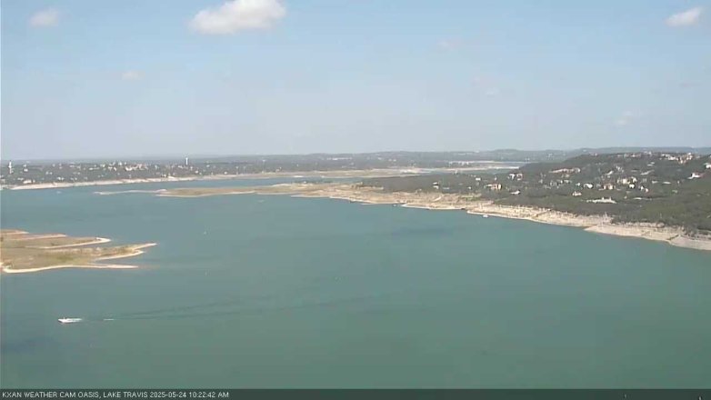Lake Travis webcam, May 24, 2025 10:25 AM CT