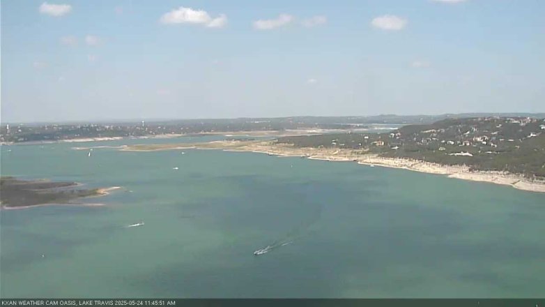 Lake Travis webcam, May 24, 2025 11:45 AM CT