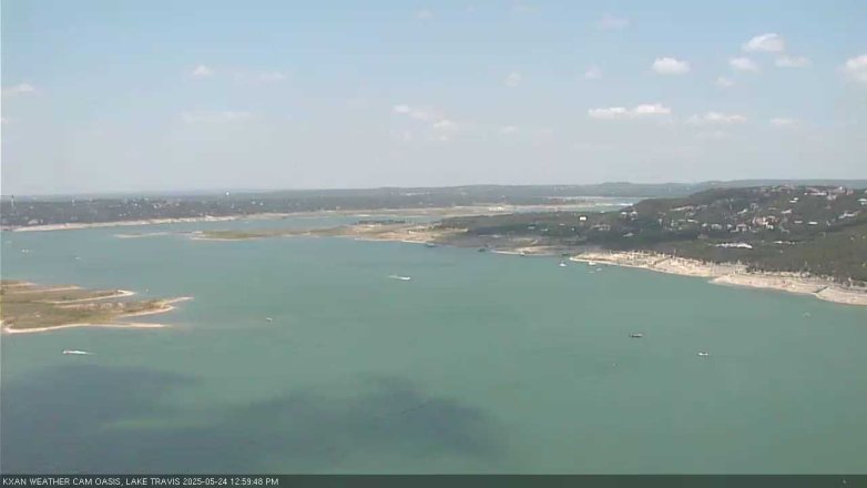 Lake Travis webcam, May 24, 2025 1:00 PM CT