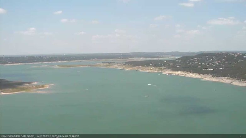 Lake Travis webcam, May 24, 2025 1:25 PM CT