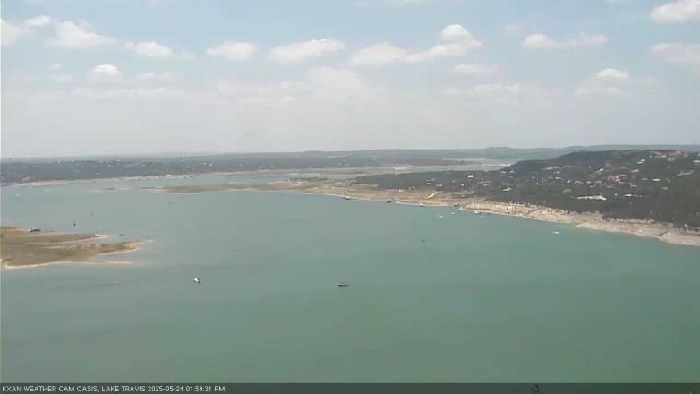 Lake Travis webcam, May 24, 2025 2:00 PM CT