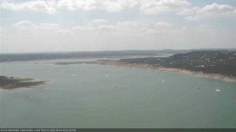Lake Travis webcam, May 24, 2025 3:25 PM CT