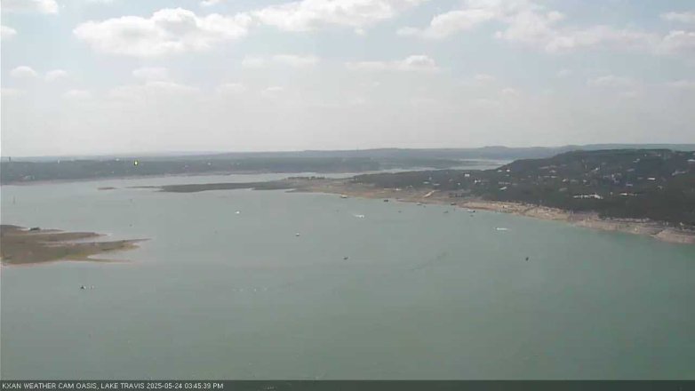 Lake Travis webcam, May 24, 2025 3:45 PM CT