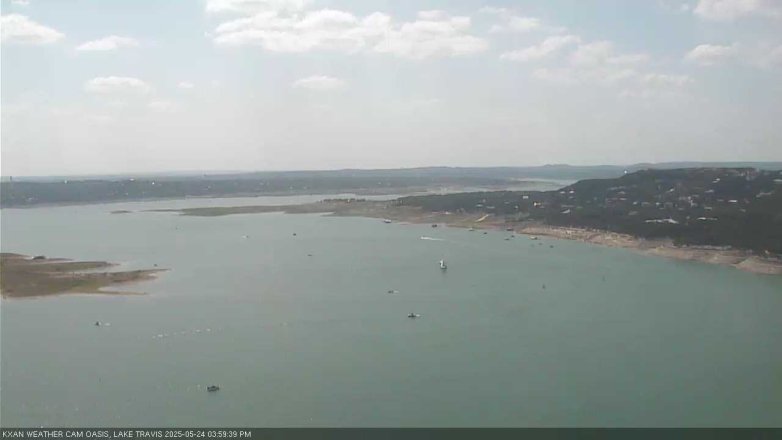 Lake Travis webcam, May 24, 2025 4:00 PM CT