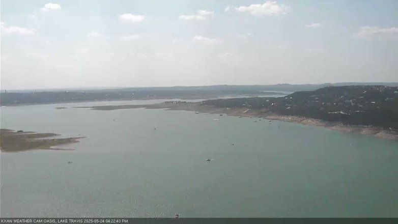 Lake Travis webcam, May 24, 2025 4:25 PM CT