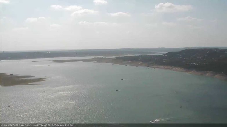 Lake Travis webcam, May 24, 2025 4:45 PM CT