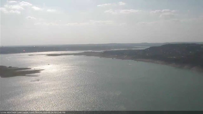 Lake Travis webcam, May 24, 2025 5:25 PM CT