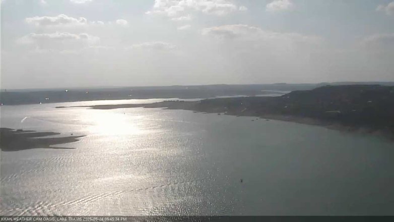 Lake Travis webcam, May 24, 2025 5:45 PM CT