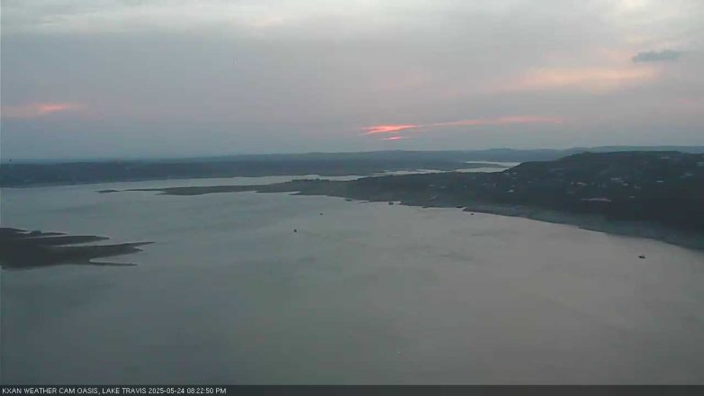 Lake Travis webcam, May 24, 2025 8:25 PM CT