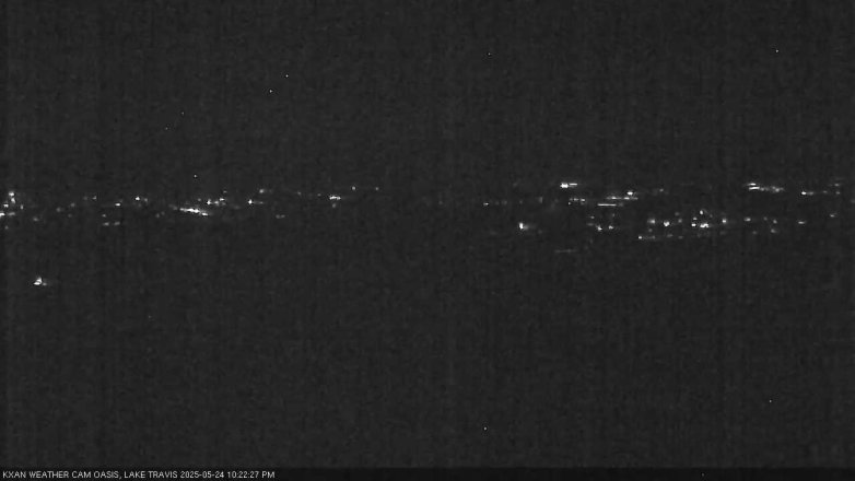 Lake Travis webcam, May 24, 2025 10:25 PM CT