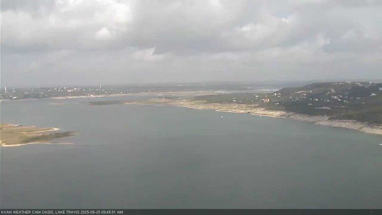 Lake Travis webcam, May 25, 2025 9:45 AM CT